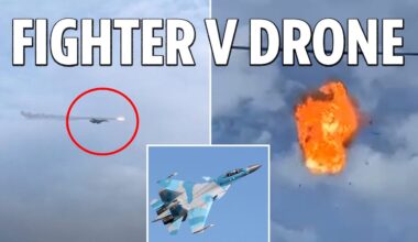 Russia has to use £50m Sukhoi Su-30 jet against Ukrainian drone wave as Putin defences stretched