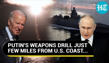 Putin Sends Warships To Just 25 Miles From US Coast: Russia Navy Drills In Atlantic Amid Ukraine War