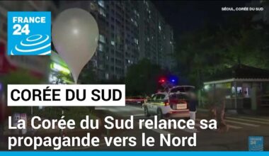 La Corée du Sud relance sa propagande par haut-parleurs vers le Nord qui envoie de nouveaux ballons