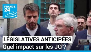 Législatives anticipées en France : quel impact sur les JO ? • FRANCE 24