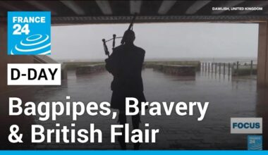 Bravery and bagpipes: How British flair was crucial to success of D-Day • FRANCE 24 English