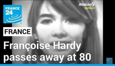 French pop icon Françoise Hardy passes away at 80 • FRANCE 24 English