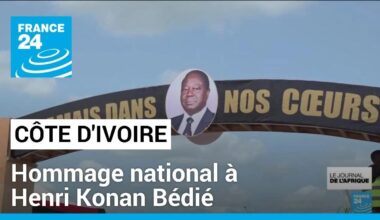 Côte d'Ivoire : hommage national à Henri Konan Bédié • FRANCE 24