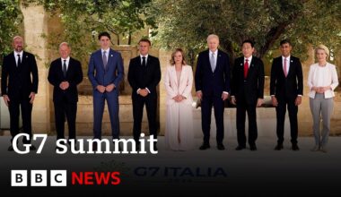 Gaza, Ukraine and AI on G7 summit agenda | BBC News