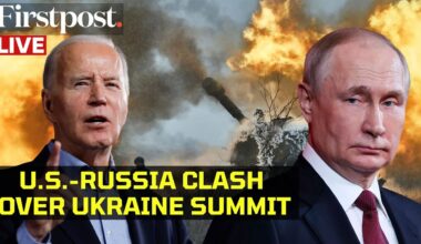 LIVE: Russia Ukraine War | US Accuses Russia of Distracting the World from Ukraine Peace Summit