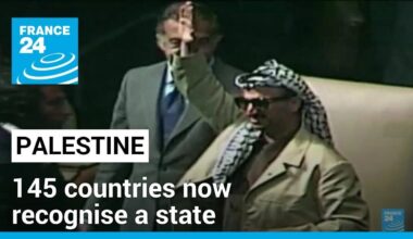 Palestine's quest for statehood: 145 countries now recognise a Palestinian state • FRANCE 24