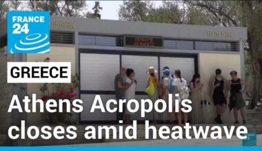 Athens Acropolis closes as earliest-ever heatwave sweeps Greece • FRANCE 24 English