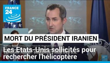 Mort du président iranien : les Etats-Unis auraient été sollicités pour rechercher l'hélicoptère