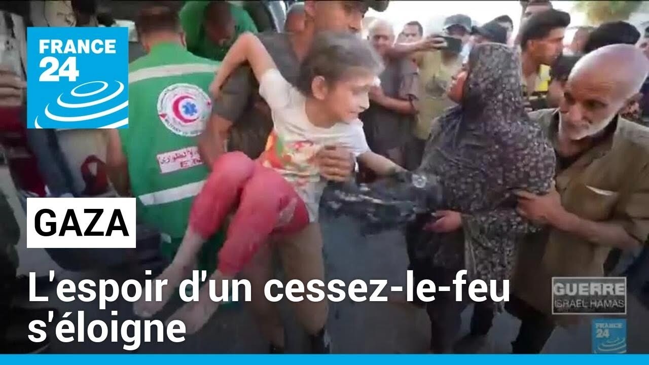 Gaza : l'espoir d'un cessez-le-feu s'éloigne • FRANCE 24