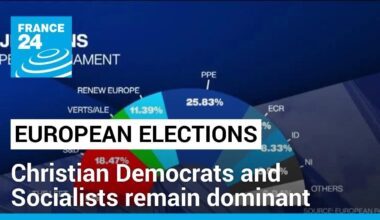 2024 European elections: Christian Democrats and Socialists remain dominant • FRANCE 24 English