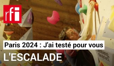 Paris 2024 - J'ai testé pour vous : Leçon #4 : prendre de la hauteur • RFI