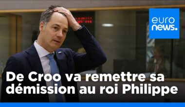 Défaite Électorale : Démission du Premier ministre belge De Croo | euronews 🇫🇷