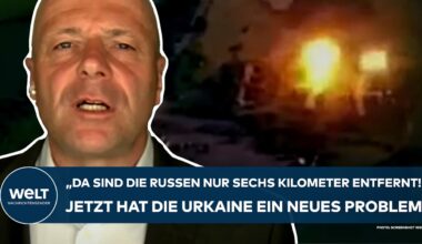 PUTINS KRIEG: "Da sind die Russen nur noch sechs Kilometer entfernt!" Ukraine hat ein neues Problem!