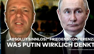 UKRAINE-KRIEG: "Absolut sinnlose Veranstaltung!" Was Putin wirklich über die Friedenskonferenz denkt