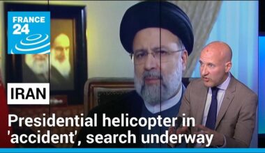 Iran's president Ebrahim Raisi in helicopter 'accident', search underway • FRANCE 24 English