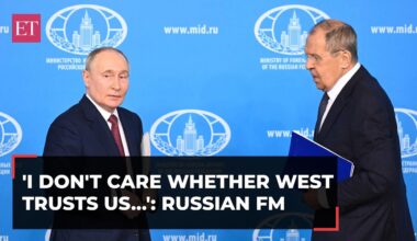 'I don't care whether West trusts us…': Lavrov as Putin lays out Russia-Ukraine ceasefire conditions