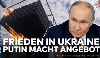 UKRAINE-KRIEG: Wladimir Putin macht Angebot für Frieden! Russland stellt Bedingungen - Nato reagiert