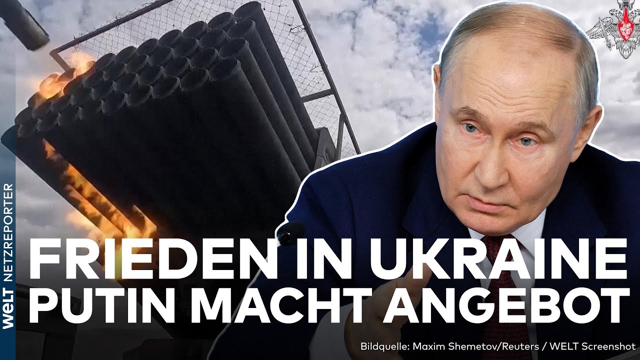 UKRAINE-KRIEG: Wladimir Putin macht Angebot für Frieden! Russland stellt Bedingungen - Nato reagiert