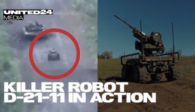 Ukrainian New Weapons. Ground Vehicle D-21-11: Killer Robot, MedEvac and Frontline Delivery System