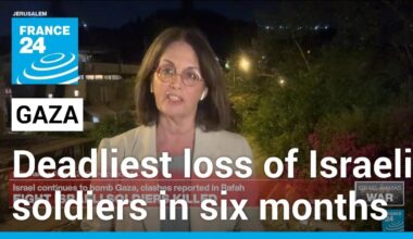 'It's the deadliest loss of Israeli soldiers in six months' • FRANCE 24 English