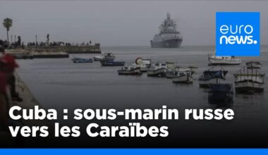 Un sous-marin nucléaire russe quitte La Havane avant des exercices militaires | euronews 🇫🇷