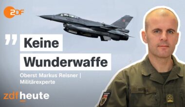 Wende im Ukraine-Krieg? Was die F-16-Kampfjets bewirken könnten | ZDFheute live