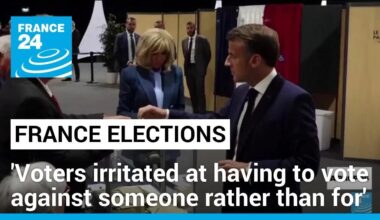 'French voters are getting irritated about having to vote against someone rather than for'