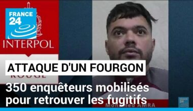 Attaque d'un fourgon pénitentiaire : 350 enquêteurs mobilisés pour retrouver les fugitifs