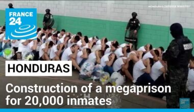 Honduras announces ‘megaprison’ to combat crime surge • FRANCE 24 English