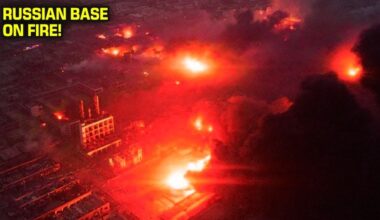 Ukrainian Soldiers Destroyed The Target! Huge Explosion At A Russian Military Facility!