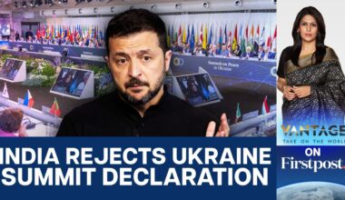 India & Global South Reject Ukraine Peace Summit Declaration | Vantage with Palki Sharma