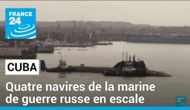 Navires russes dans les eaux de Cuba • FRANCE 24