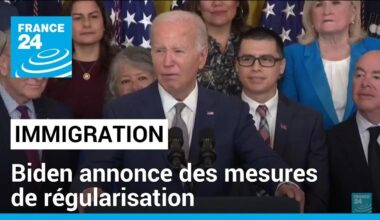 Campagne américaine : régularisation de centaines de milliers d'immigrés par Biden • FRANCE 24