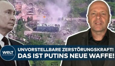 UKRAINE-KRIEG - Unvorstellbare Zerstörungskraft: Upgrade für Putins bisher unsteuerbare Gleitbomben