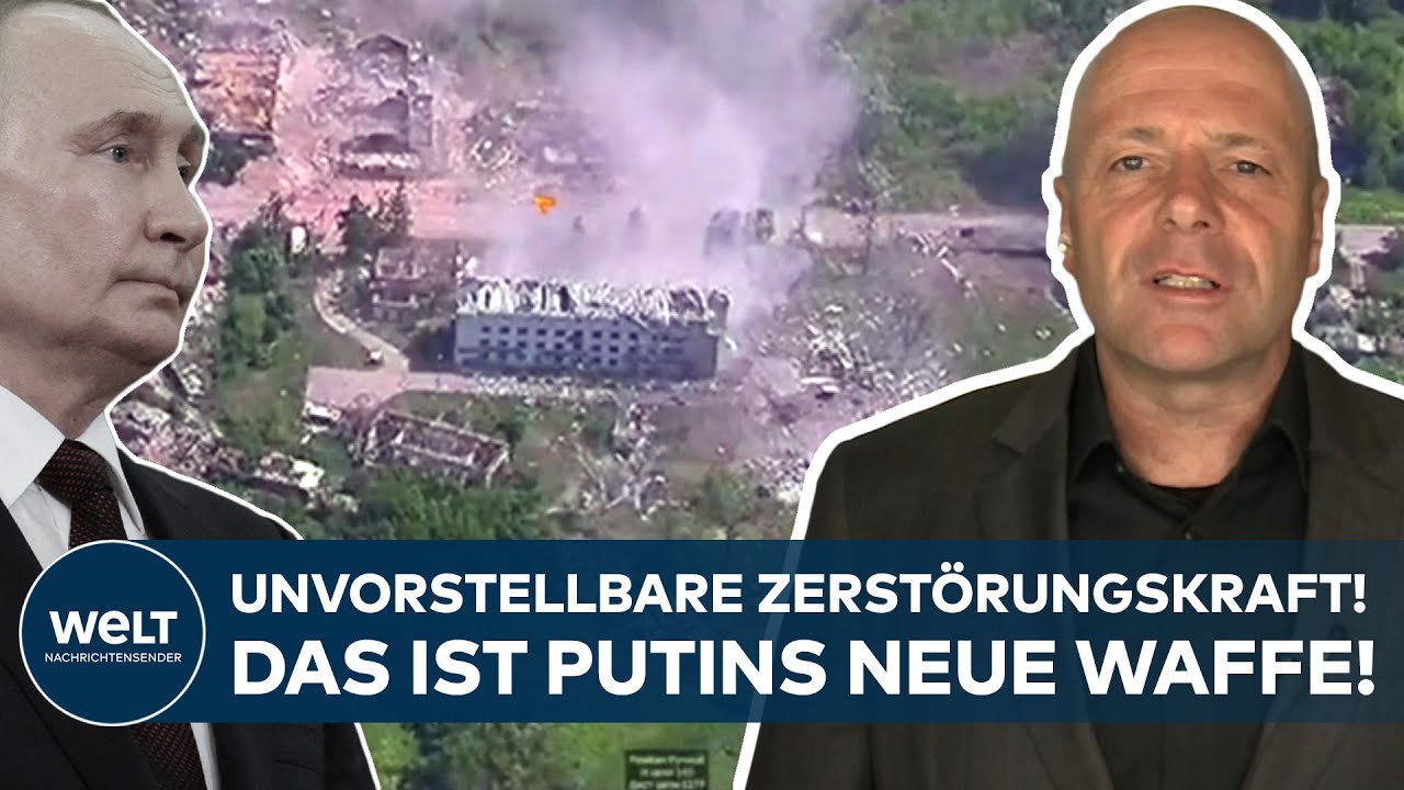 UKRAINE-KRIEG - Unvorstellbare Zerstörungskraft: Upgrade für Putins bisher unsteuerbare Gleitbomben