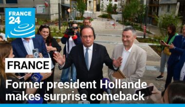 Former president Hollande makes surprise comeback in French election • FRANCE 24 English