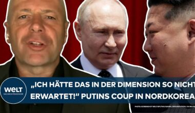 UKRAINE-KRIEG: "Ich hätte das in der Dimension so nicht erwartet!" Putins Coup in Nordkorea!