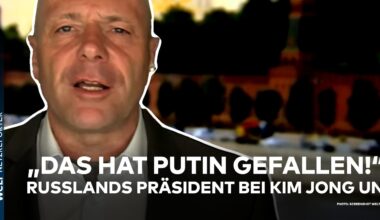 UKRAINE-KRIEG: "Das hat Putin gefallen!" Was Russlands Präsident in Nordkorea bei Kim Jong Un macht!