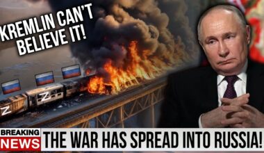 Massive Strike! Ukraine cut off the most important Russian railway and blew up train inside Russia!