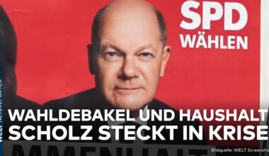 DEUTSCHLAND: Wahldebakel mit SPD und Haushalt mit Ampel! Scholz steckt in tiefer Krise