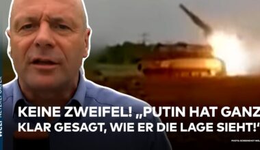 UKRAINE-KRIEG: Da gibt es keine Zweifel! "Putin hat ganz klar gesagt, wie er die Lage sieht!"