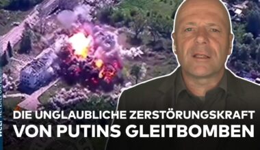 UKRAINE-KRIEG: Russische Terrorangriffe - Putins Gleitbomben pulverisieren Frontstädte und Dörfer