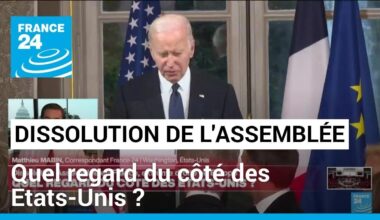 Dissolution de l'Assemblée en France : quel regard du côté des Etats-Unis ? • FRANCE 24