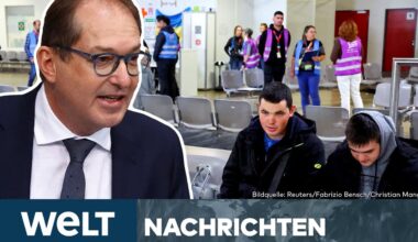 DOBRINDT: "Arbeitsaufnahme oder Rückkehr" – CSU will arbeitslose Ukrainer zurückschicken | STREAM