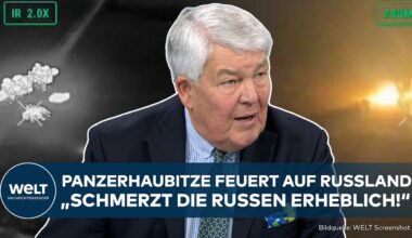 PUTINS KRIEG: Front in Ukraine! Panzerhaubitze der Bundeswehr feuert auf Ziele in Russland!