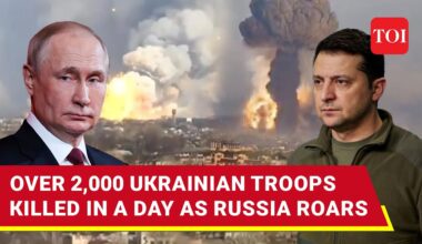 Putin's Carpet-Bombing Slays Over 2,000 Ukrainian Troops; 'Shock Defeats' For Zelensky