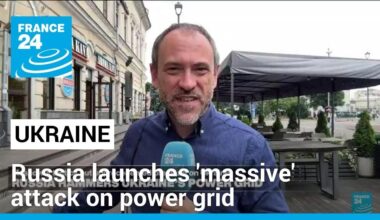 Russia launches 'massive' attack on Ukraine power grid • FRANCE 24 English