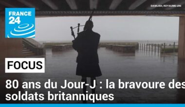 80 ans du Jour-J : la bravoure des soldats britanniques • FRANCE 24