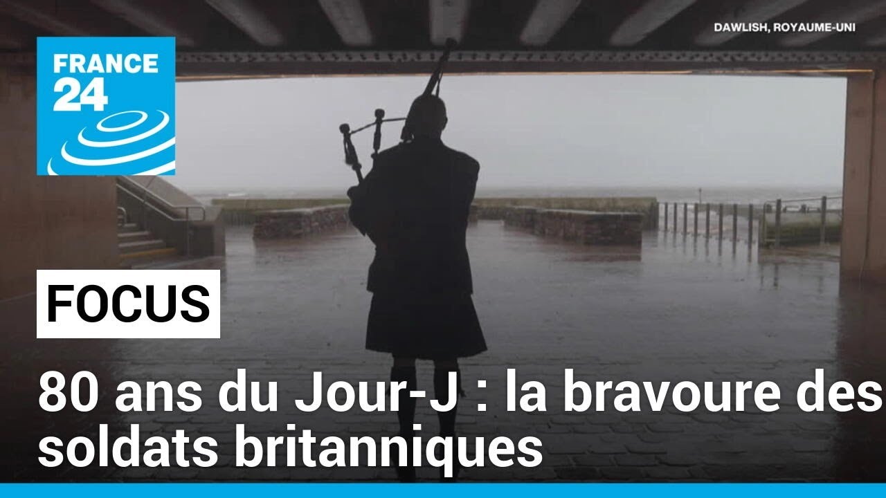 80 ans du Jour-J : la bravoure des soldats britanniques • FRANCE 24