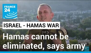 Israel army spokesman says Hamas cannot be eliminated • FRANCE 24 English